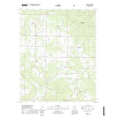 2020 Map of Hector, 2020 Print