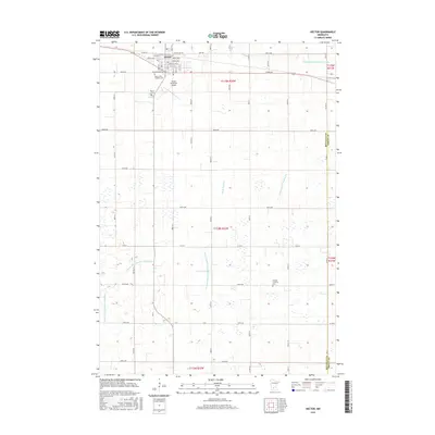 2016 Map of Hector, 2016 Print