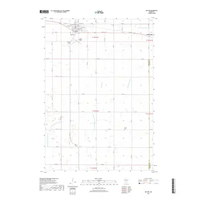 2019 Map of Hector, 2019 Print