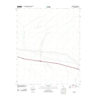 2012 Map of Hector, 2012 Print
