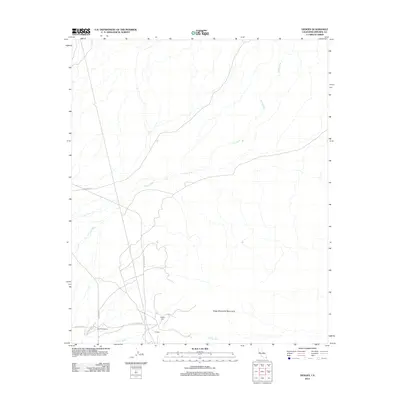 2012 Map of Hedges, 2012 Print