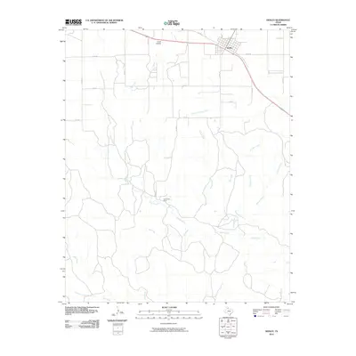 2010 Map of Hedley, 2010 Print