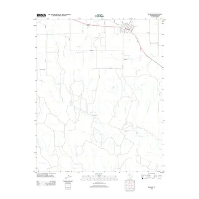 2012 Map of Hedley, 2012 Print