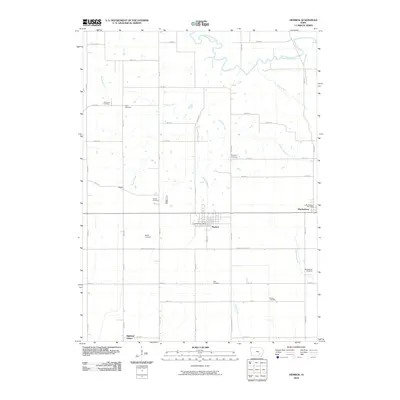 2010 Map of Hedrick, 2010 Print
