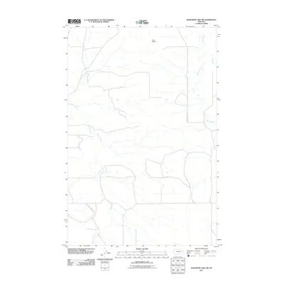 2011 Map of Hedstrom Lake NW, 2011 Print