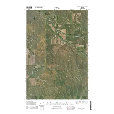 2014 Map of Hedstrom Lake SE, 2014 Print