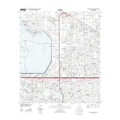 2013 Map of Hedwig Village, 2013 Print