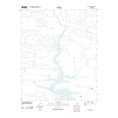 2010 Map of Hee Creek, 2010 Print