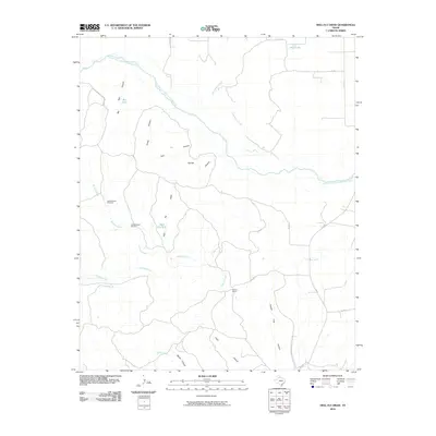2010 Map of Heel Fly Draw, 2010 Print