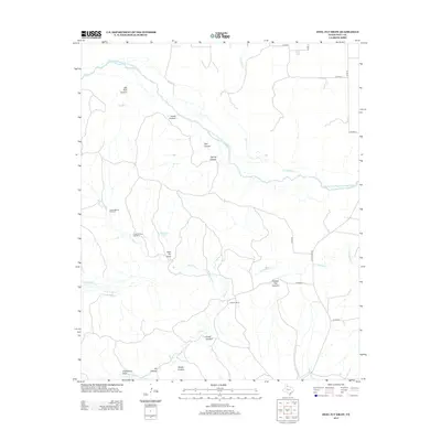 2012 Map of Heel Fly Draw, 2012 Print
