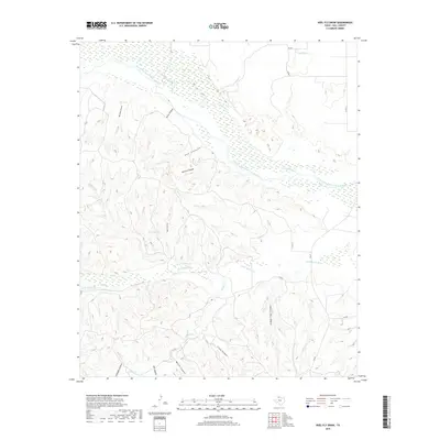 2019 Map of Heel Fly Draw, 2019 Print