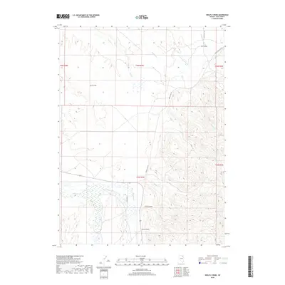 2018 Map of Heelfly Creek, 2018 Print