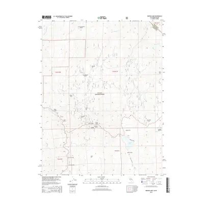 2015 Map of Heenan Lake, 2015 Print