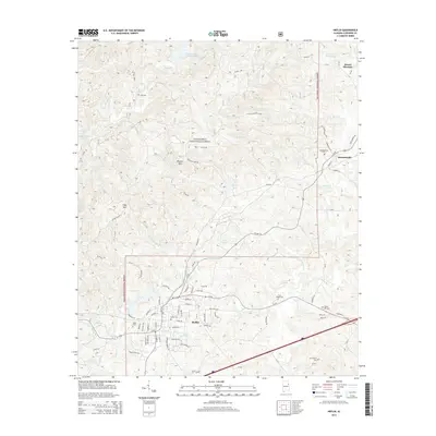 2014 Map of Heflin, 2014 Print