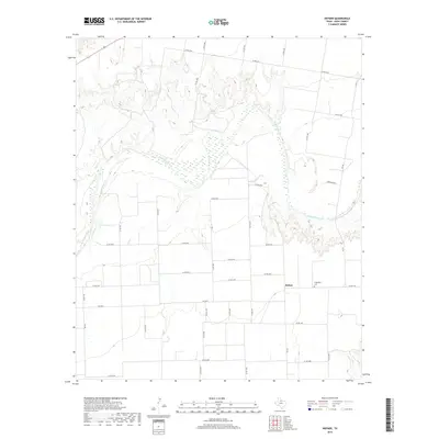 2019 Map of Hefner, 2019 Print