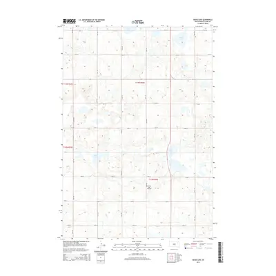2015 Map of Heggs Lake, 2015 Print