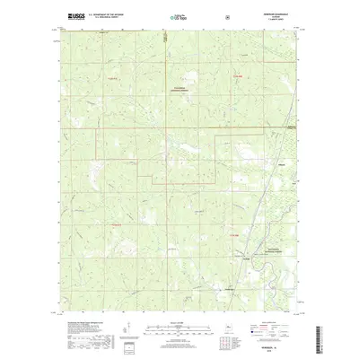 2018 Map of Heiberger, 2018 Print