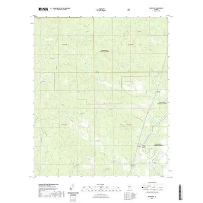 2021 Map of Heiberger, 2021 Print