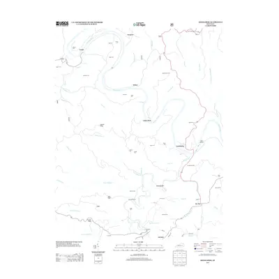 2013 Map of Heidelberg, 2013 Print