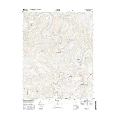 2016 Map of Heidelberg, 2016 Print