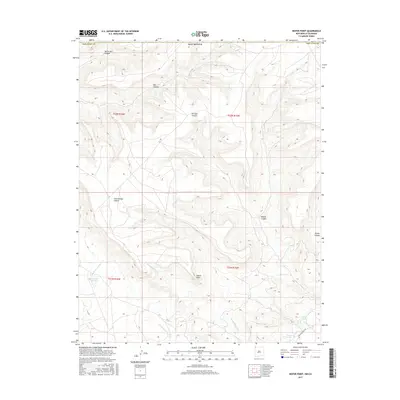 2017 Map of Heifer Point, 2017 Print