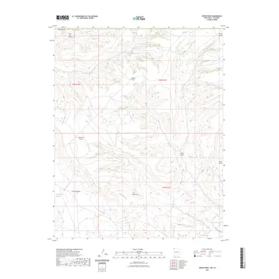 2023 Map of Heifer Point, 2023 Print