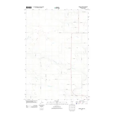 2013 Map of Heikkila Creek, 2013 Print