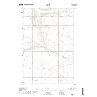 2020 Map of Heimdal, 2020 Print