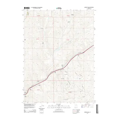 2014 Map of Heiners Creek, 2014 Print