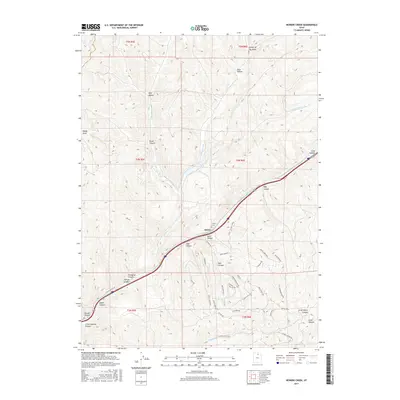 2017 Map of Heiners Creek, 2017 Print