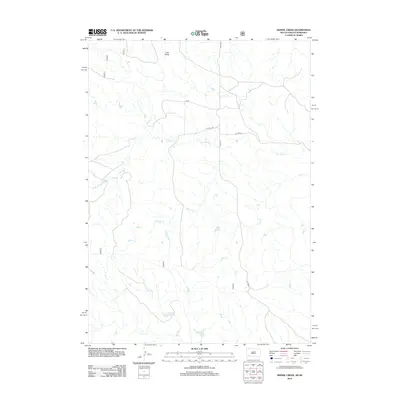 2012 Map of Heinne Creek, 2012 Print