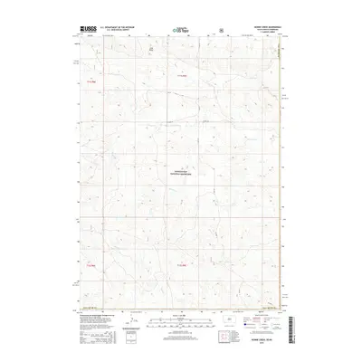 2015 Map of Heinne Creek, 2015 Print