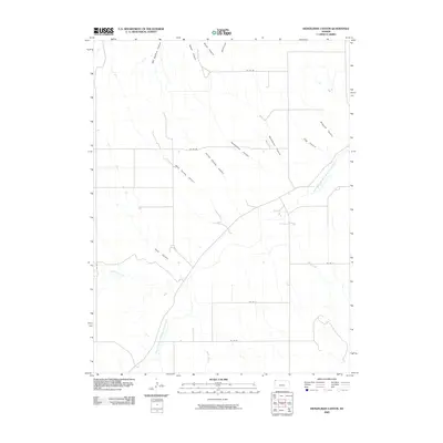 2009 Map of Heinzelman Canyon, 2009 Print