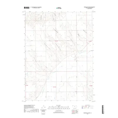 2018 Map of Heinzelman Canyon, 2018 Print