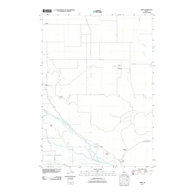 2011 Map of Heise, 2011 Print