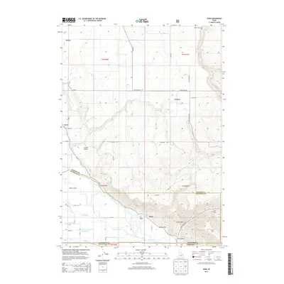 2013 Map of Heise, 2013 Print