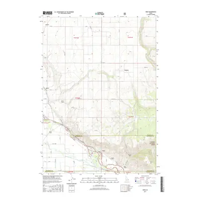 2017 Map of Heise, 2017 Print