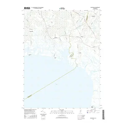 2016 Map of Heislerville, 2016 Print