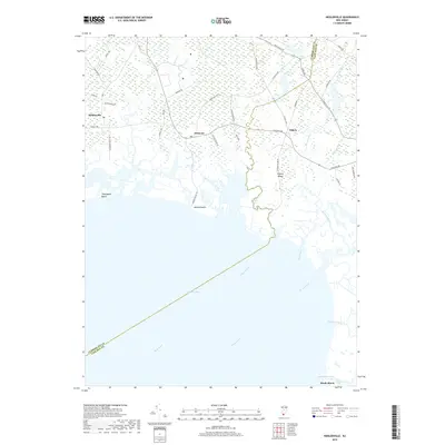 2019 Map of Heislerville, 2019 Print