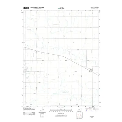 2012 Map of Heizer, 2012 Print