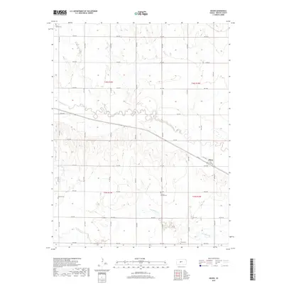 2018 Map of Heizer, 2018 Print