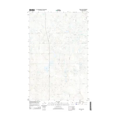 2014 Map of Helde Lake, 2014 Print