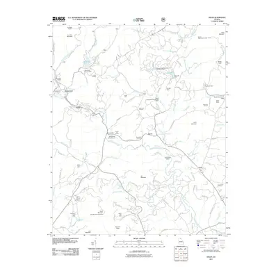 2011 Map of Helen, 2011 Print