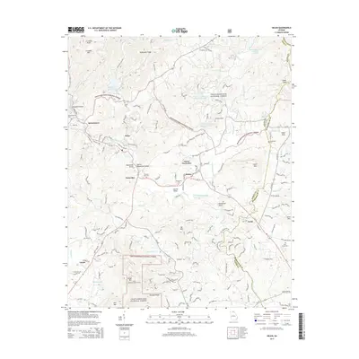 2014 Map of Helen, 2014 Print