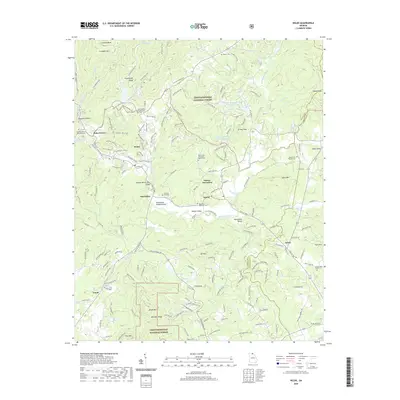 2020 Map of Helen, 2020 Print