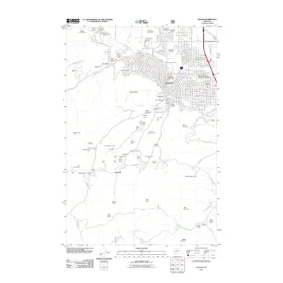 2011 Map of Helena, 2011 Print