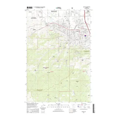 2017 Map of Helena, 2017 Print