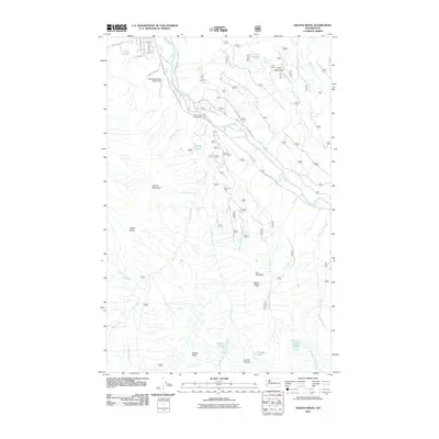 2011 Map of Helena Ridge, 2011 Print
