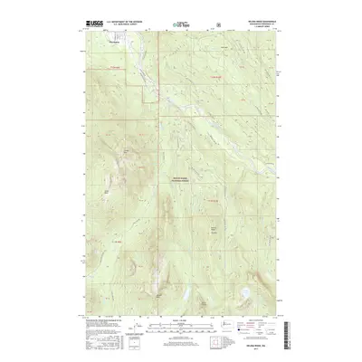 2017 Map of Helena Ridge, 2017 Print