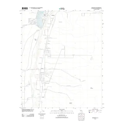 2012 Map of Helendale, 2012 Print